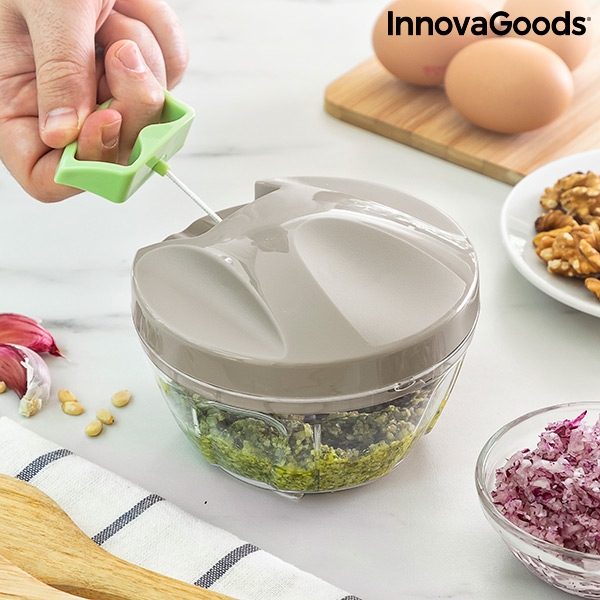 Manual mini chopper with pull cord Spinop