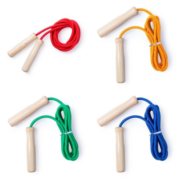 Kids Skipping Rope with Wooden Handles