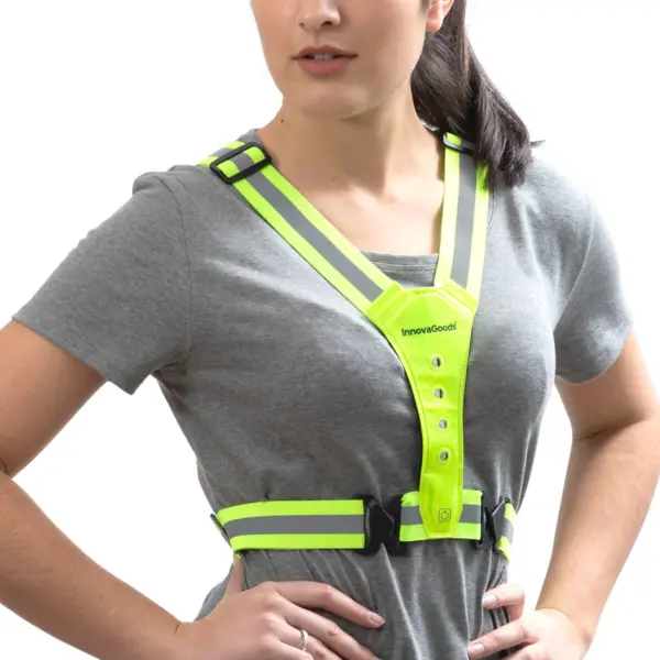 Hi-vest Sports Harness with LED Lights Lurunned