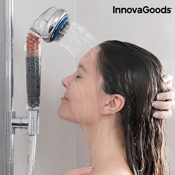 Multifunction Mineral Eco-shower with Germanium and Tourmaline Pearal